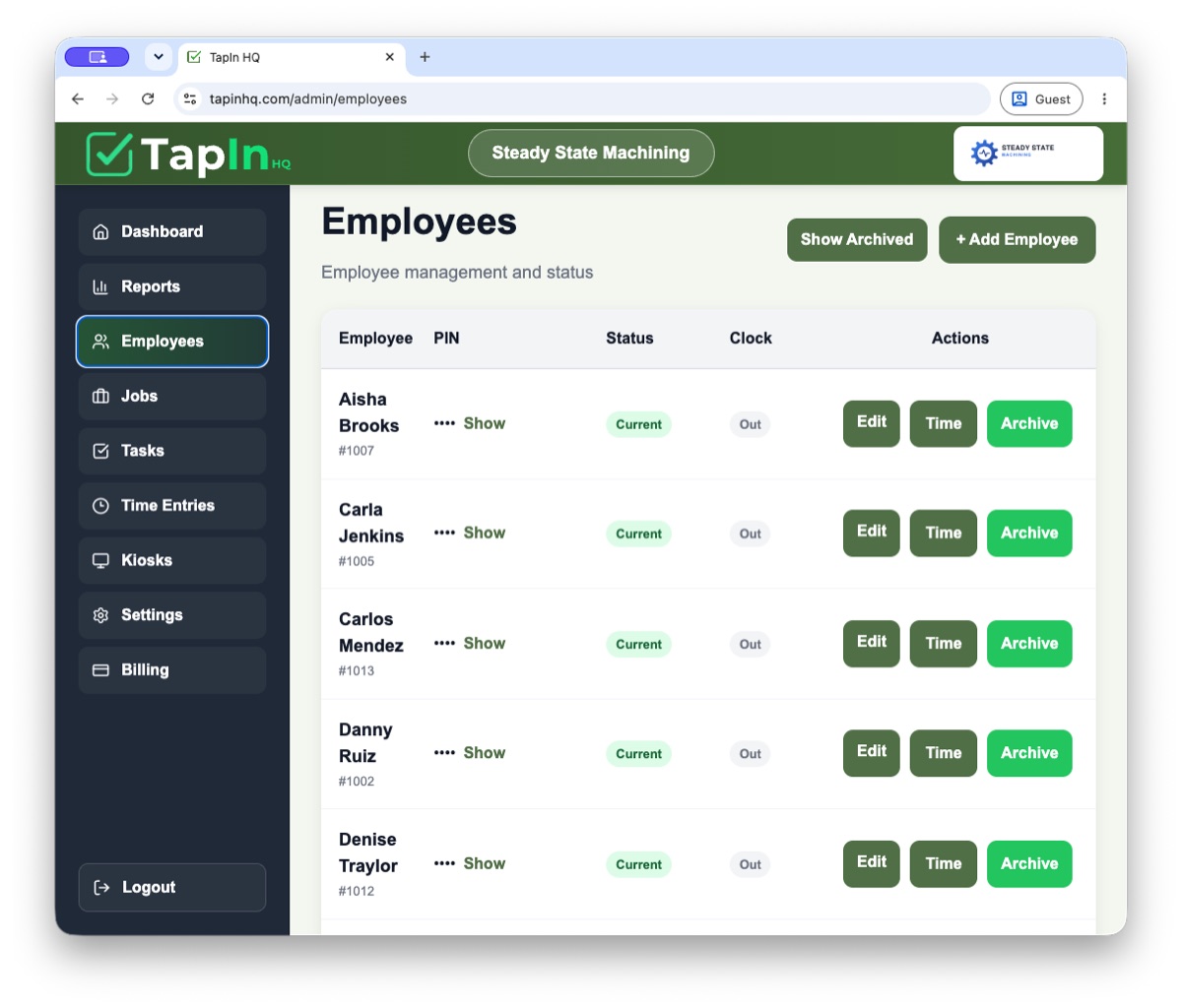 TapIn HQ